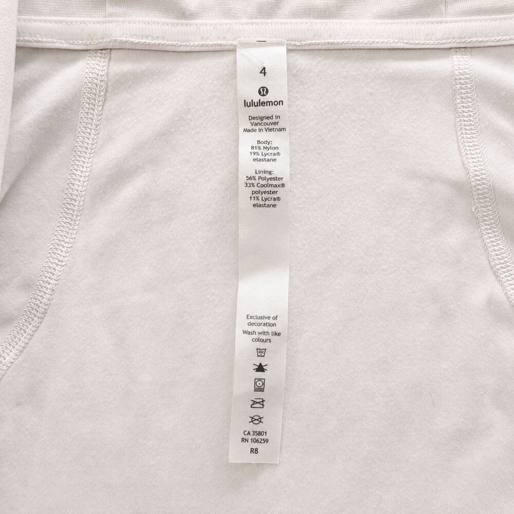 Lululemon Every Journey Hoodie Women 4 Light Chrome Nulu Asymmetric Zip - Picture 7 of 8